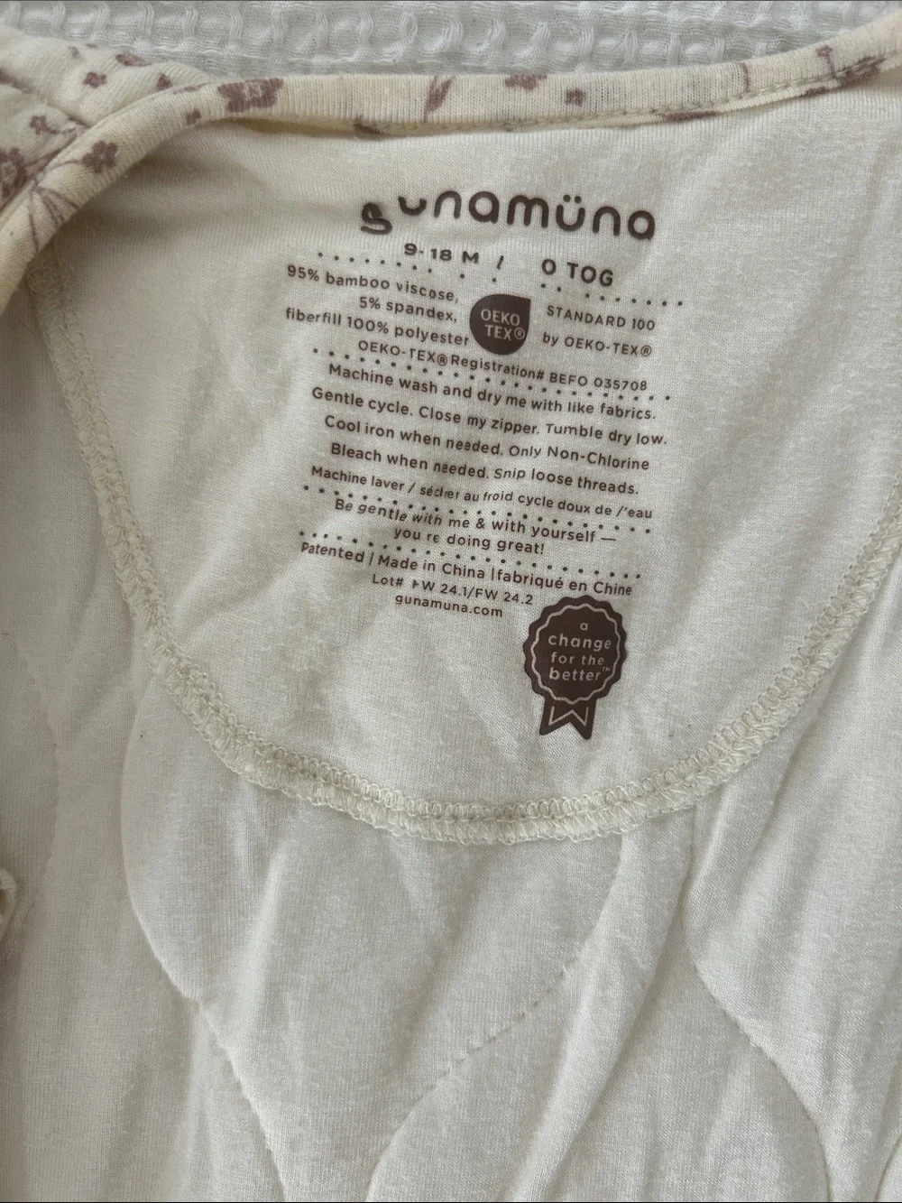 Gunamuna Sleepsack Floral